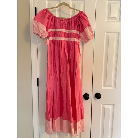 Petal and Pup Tailor Off the Shoulder Midi Dress Size 8 - Picture 6 of 8